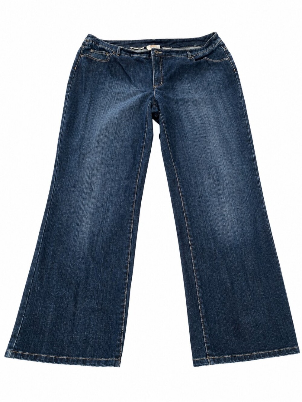 Talbots Woman Classic Fit Stretch Bootcut Jeans Size 18W
